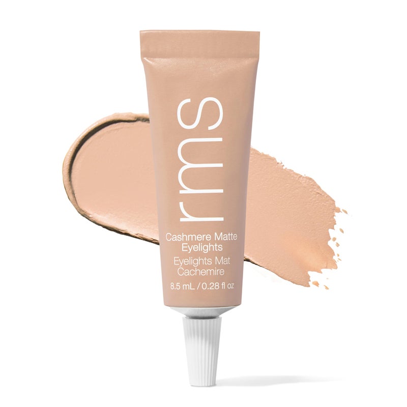 RMS Beauty Cashmere Matte Eyelights  CreamToPowder Matte Eyeshadow Buildable Natural Shades LongWearing Lightweight Smooth Blend Travel Compact